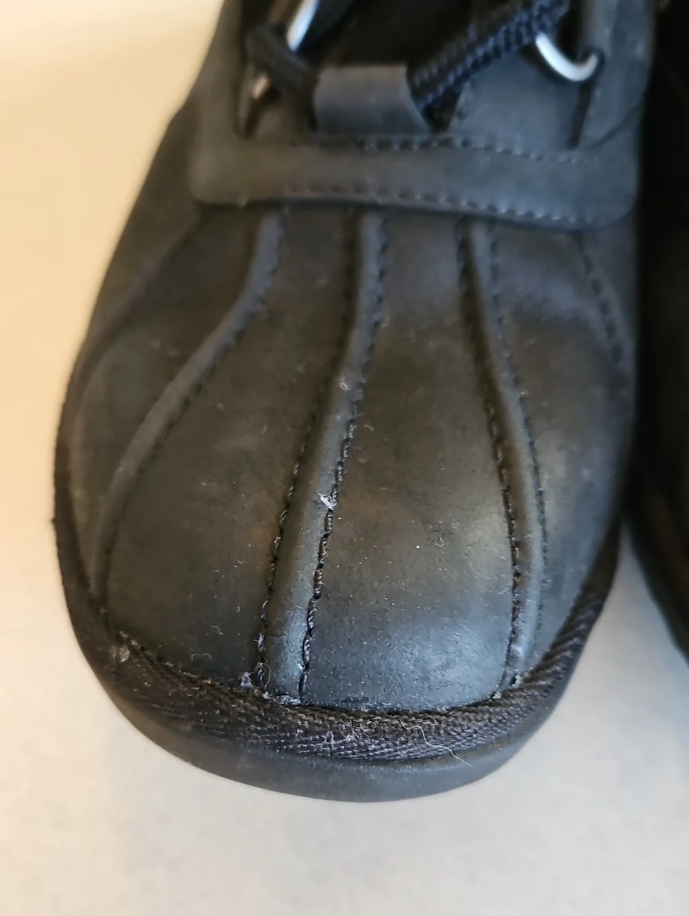 UGG Heather Waterproof Black Duck Boots
